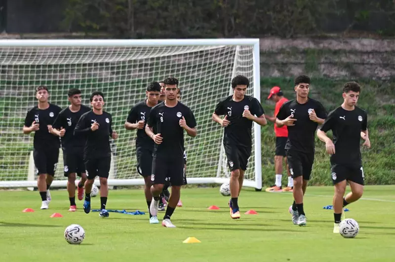 منتخب مصر تحت 17 عاما يستعد لكأس العالم